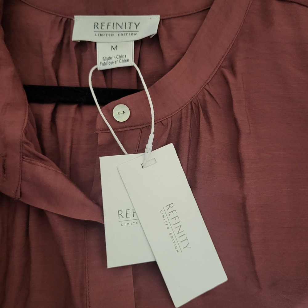 City Chic Refinity Limited Edition Balloon Sleeve Tunic dress Semi-sheer NWT M - Picture 2 of 14